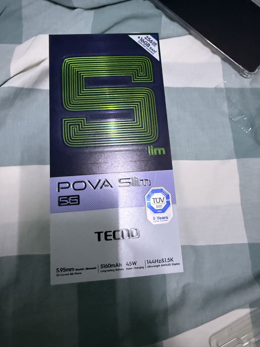 Tecno Pova Slim 5G brand new Condition - Image 2