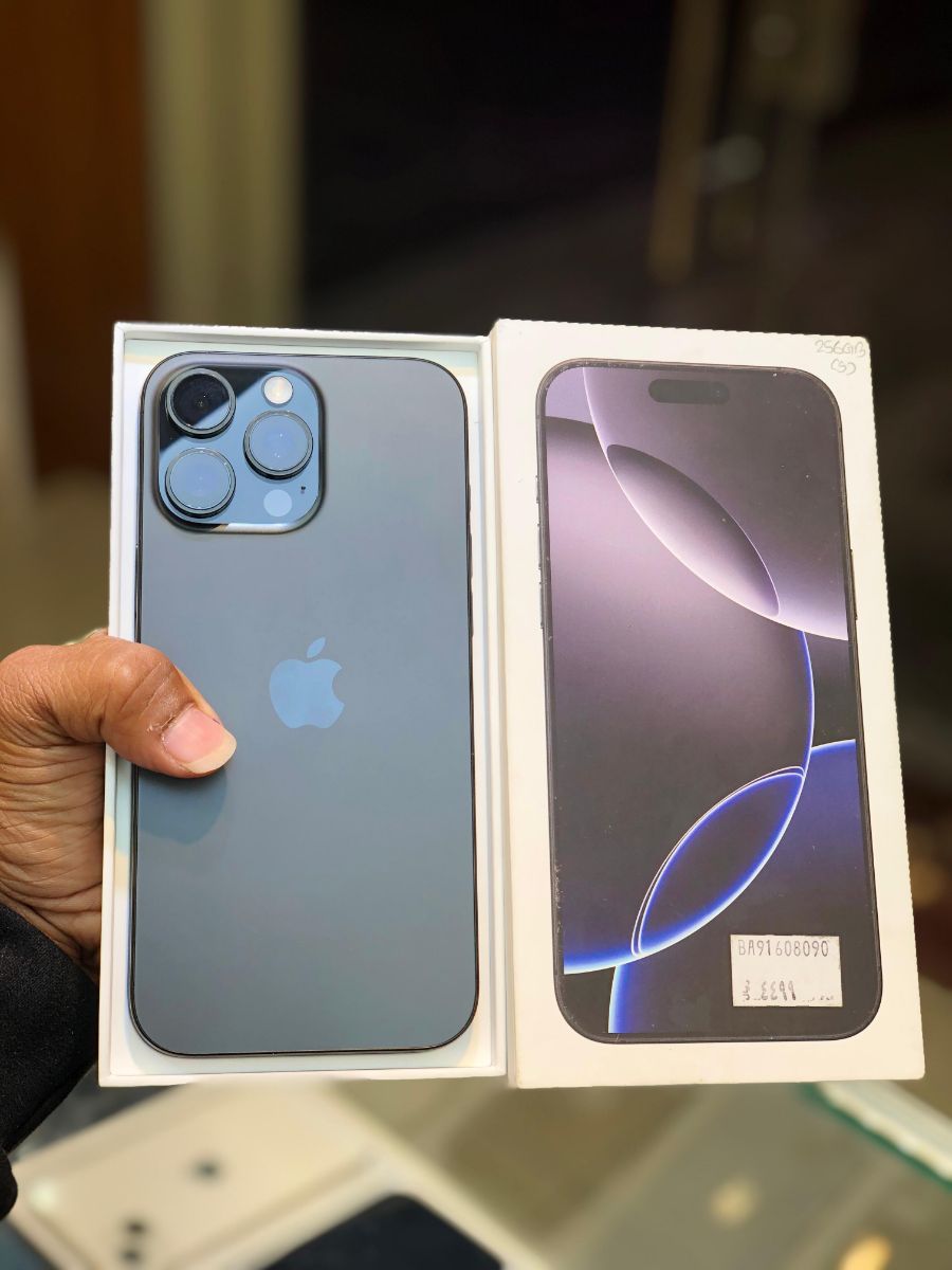 iPhone 16 promax black - Image 1