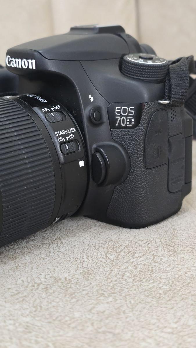 Canon 70 D camera with Lenses - Image 1