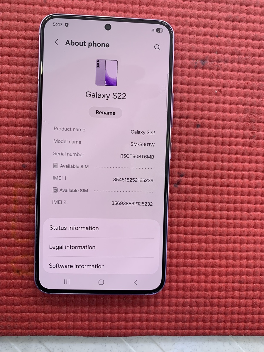 Samsung S22 5g (128 GB) - Image 4