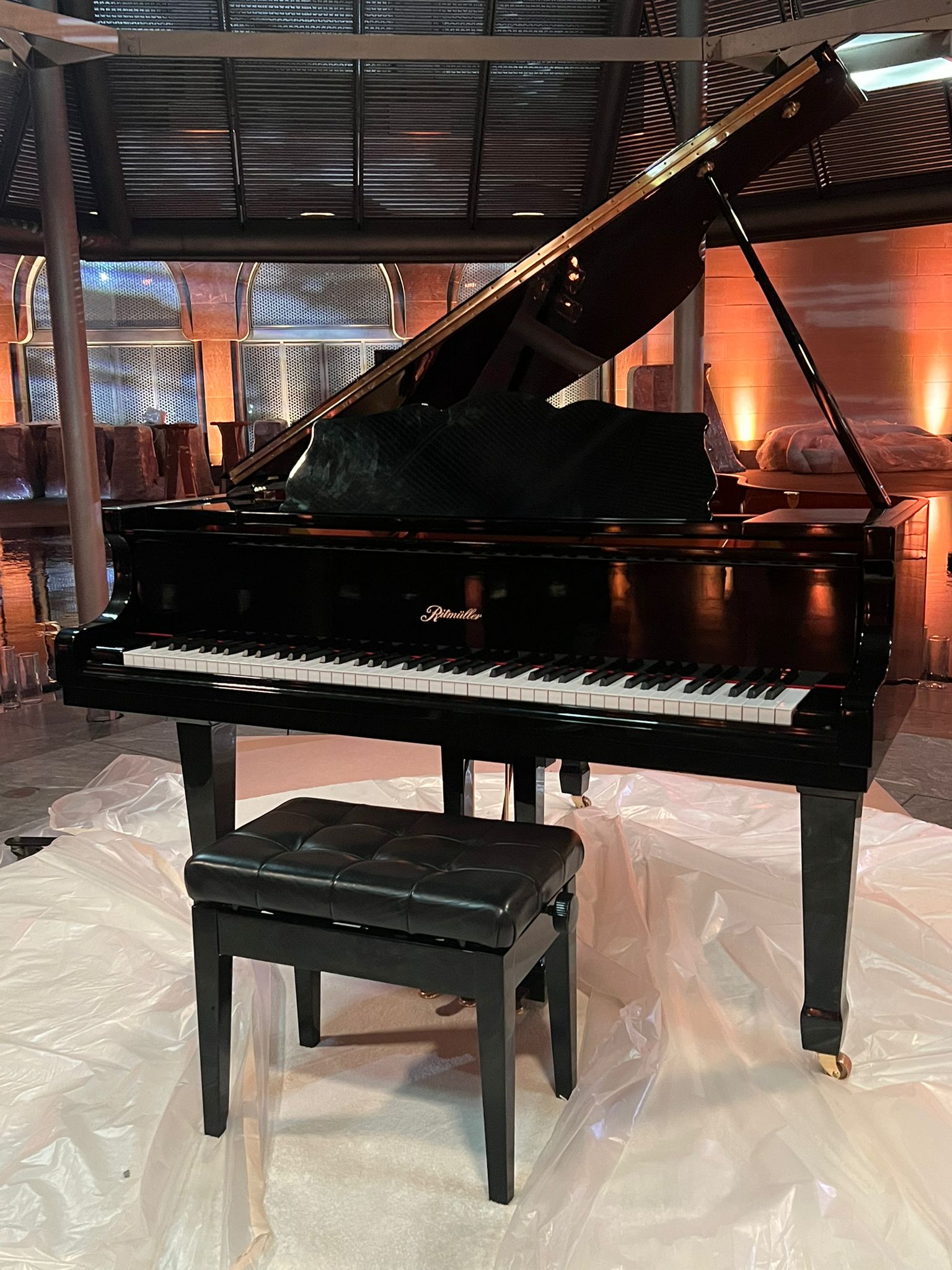 5′ 3″ Grand Piano • Ritmüller Legacy Black color  - Image 9