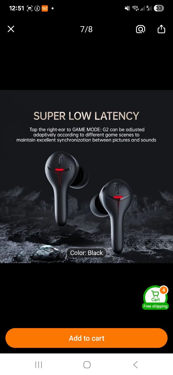 4 microphone wireless gaming airphone - Image 10