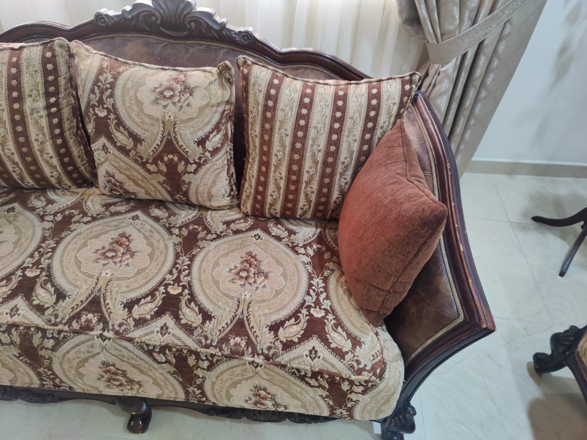 3 Piece Sofa set strong wood - Image 4