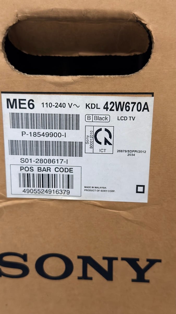 semi-smart" Sony Bravia TV with Ooredoo setup box. - Image 4