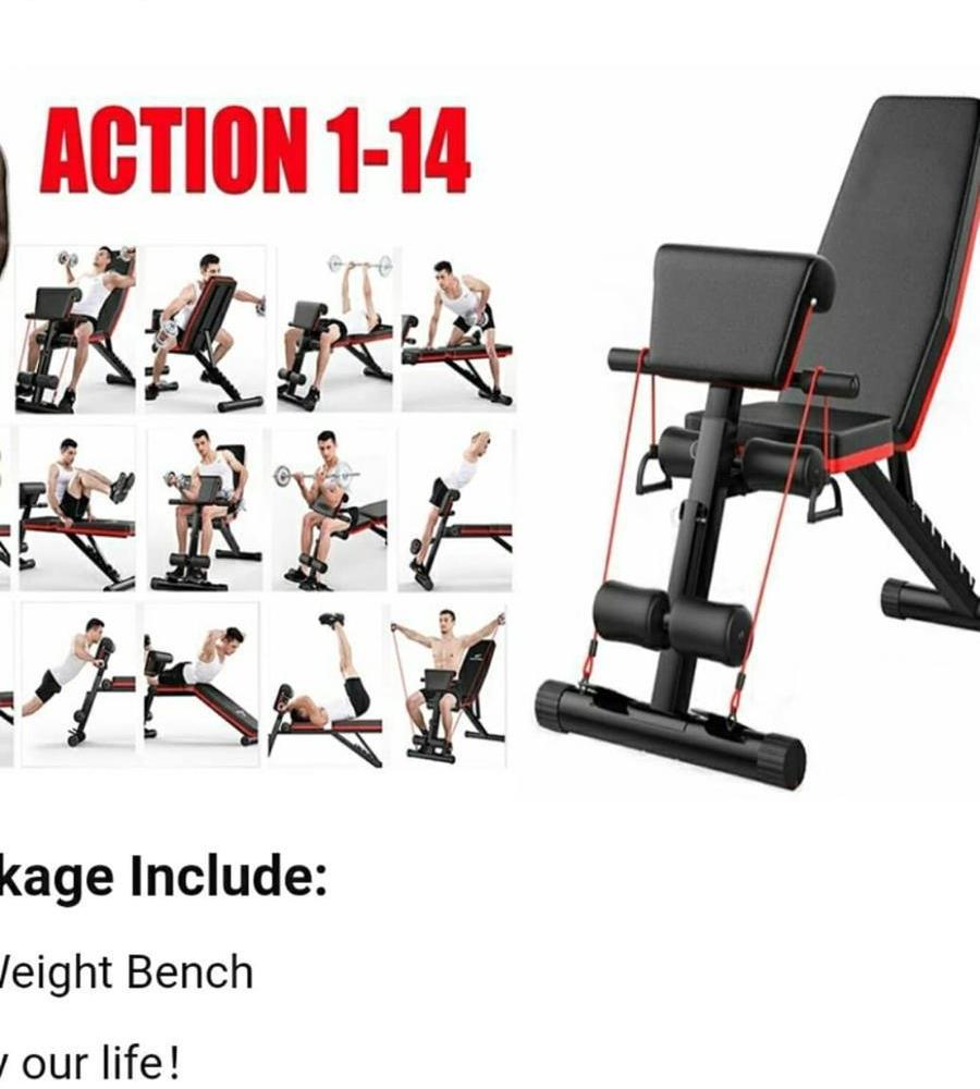 EXCERCISE BENCH ADJUSTABLE [ NEVER USED] - Image 2