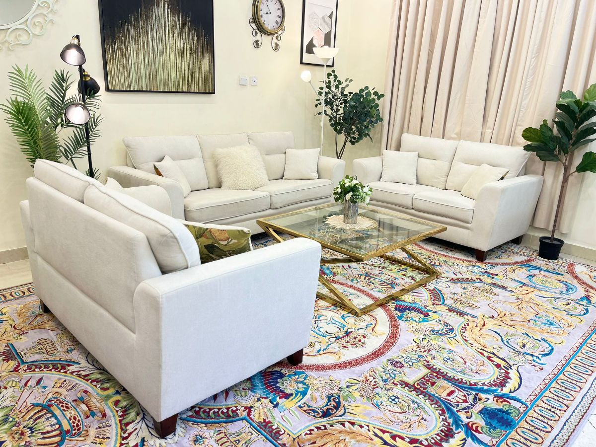 Brend new {HOME CENTER  } sofa set  for sell good condtion  call or what's app  71532454 - Image 5
