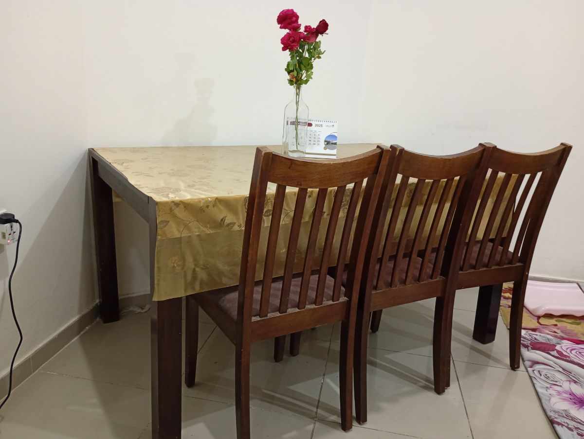 DINNING TABLE WITH SIX CHAIRS 450QR - Image 2