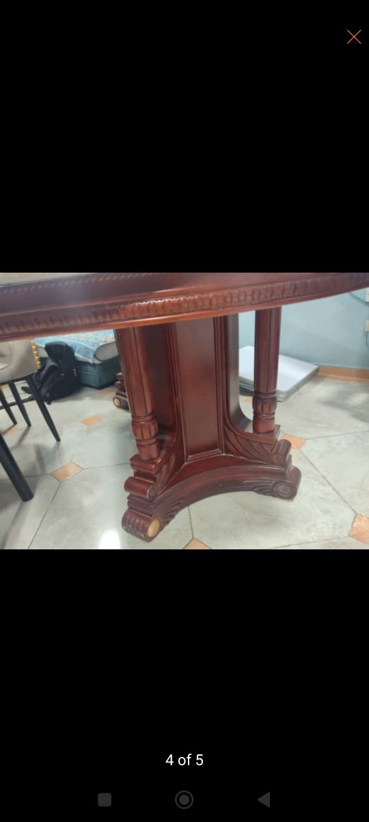 Dining table with 2 chairs urgent sale - Image 3