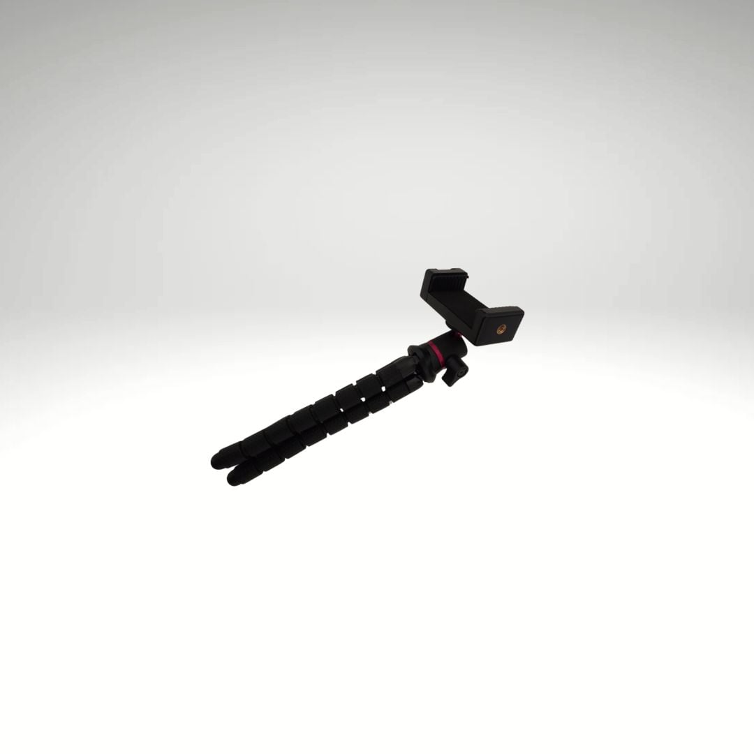 Vlogging Kit ( Mobile holder + Tripod + LED light) - Image 2