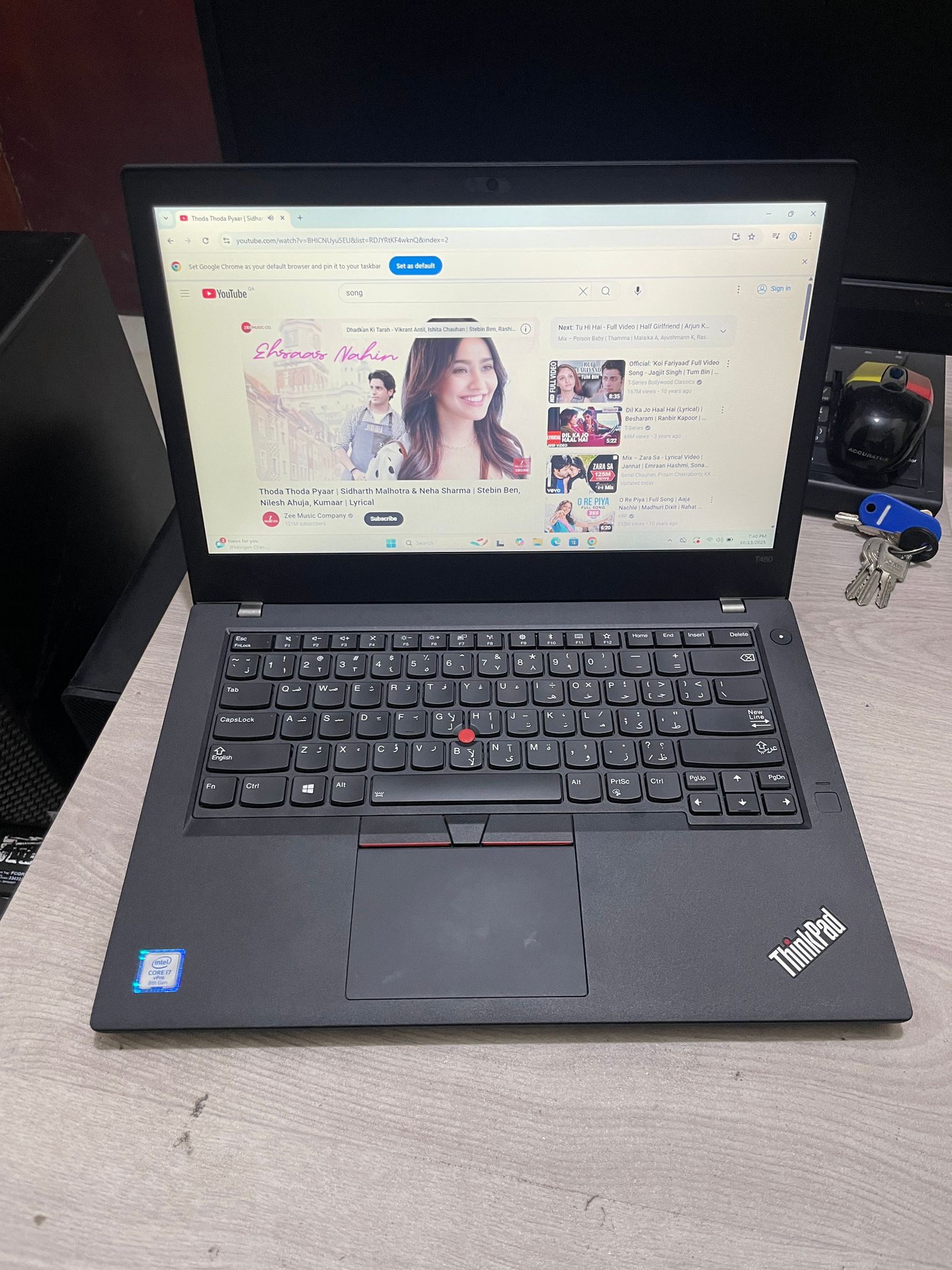 Lenovo ThinkPad T480 - 14" inch - i7-8th Gen-16GB RAM-512GB SSD-(33176355) - Image 1