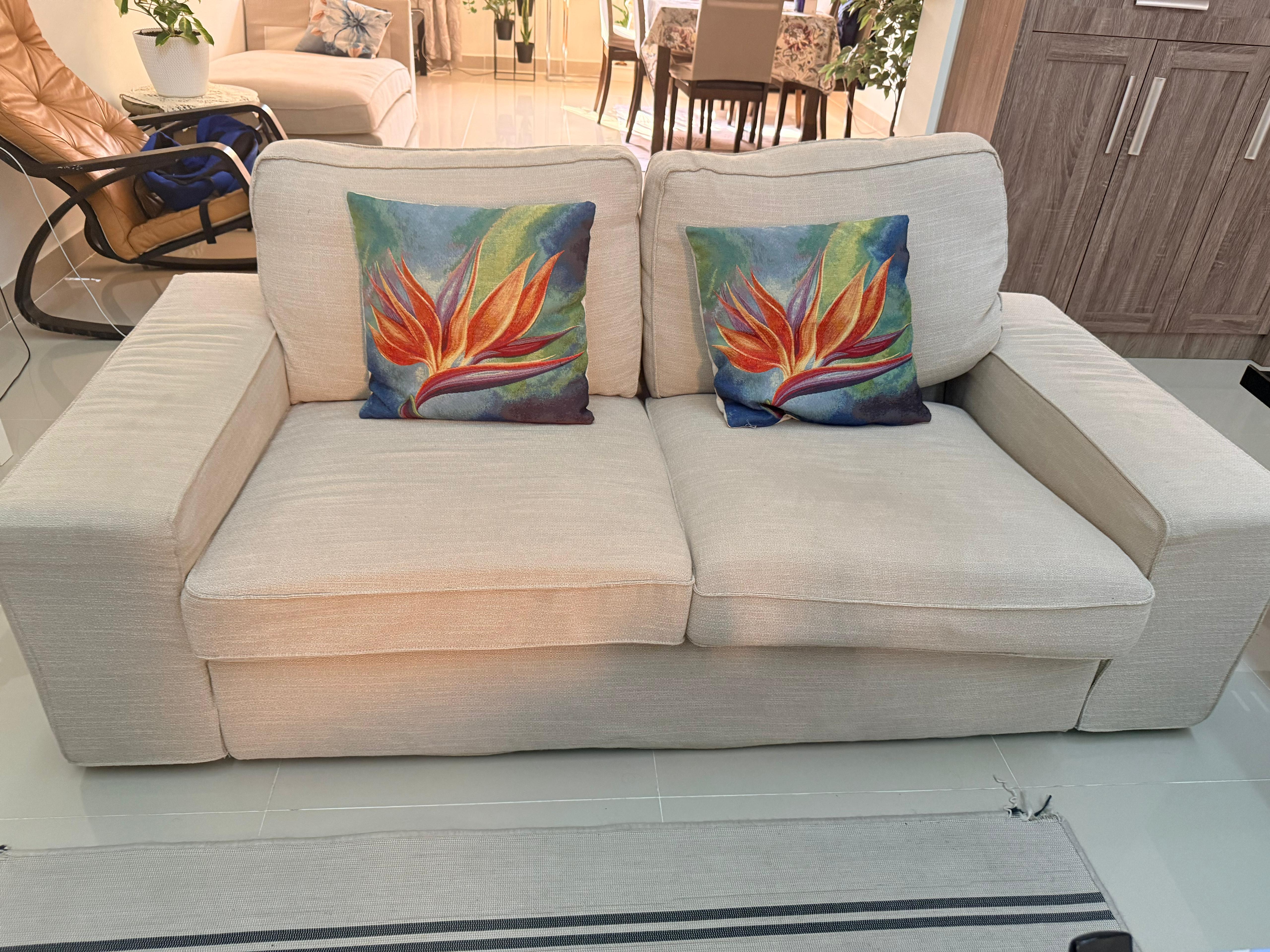 IKEA KIVIK 2 SEATER SOFA  - Image 2