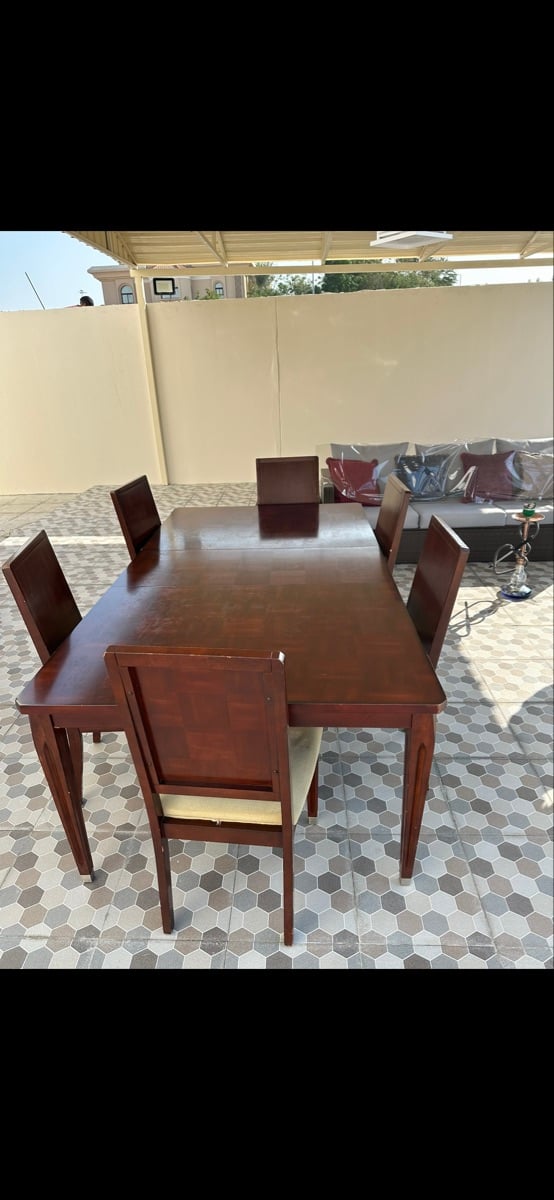 Expandable table + 6 chairs - Image 3