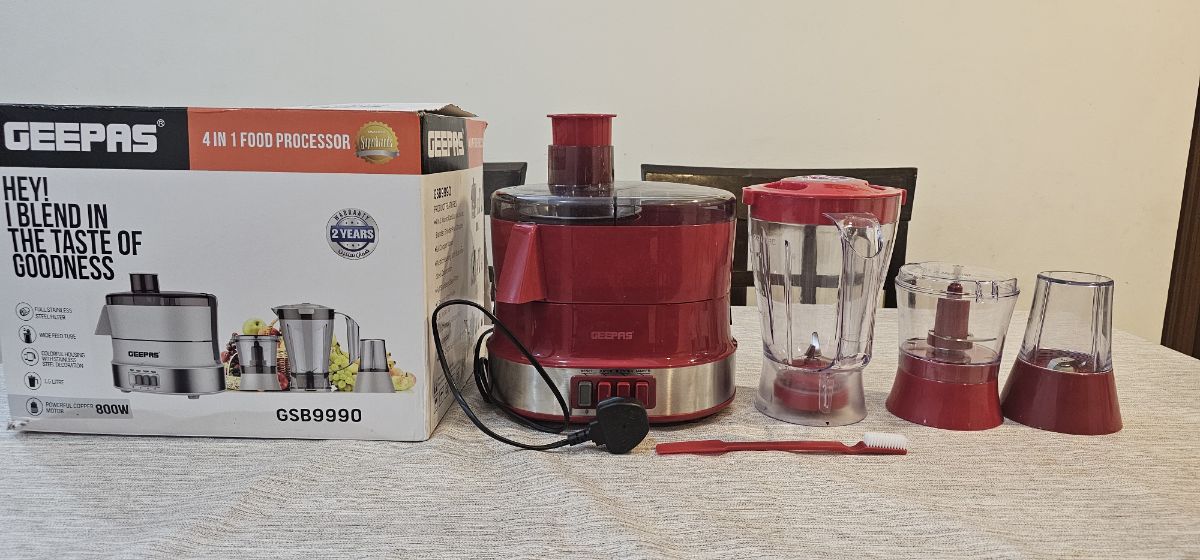 Geepas 4 IN 1 food processor 800W - Image 2