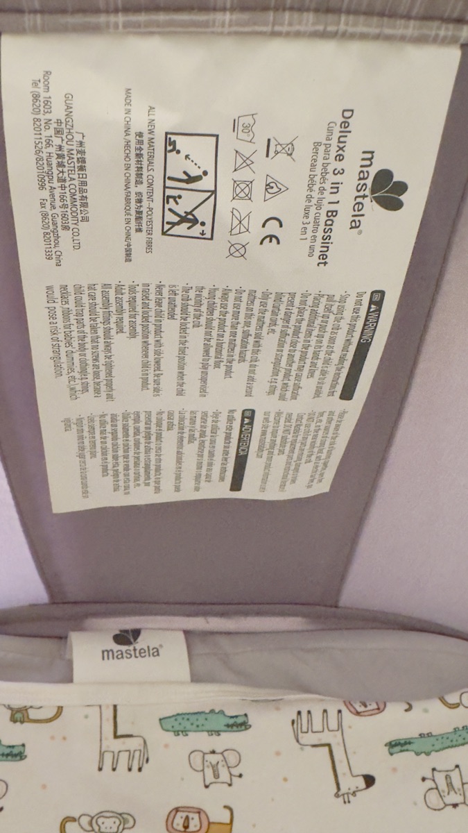 Mastela 3-in-1 Bassinet + Joie Car Seat – Like New - Image 7