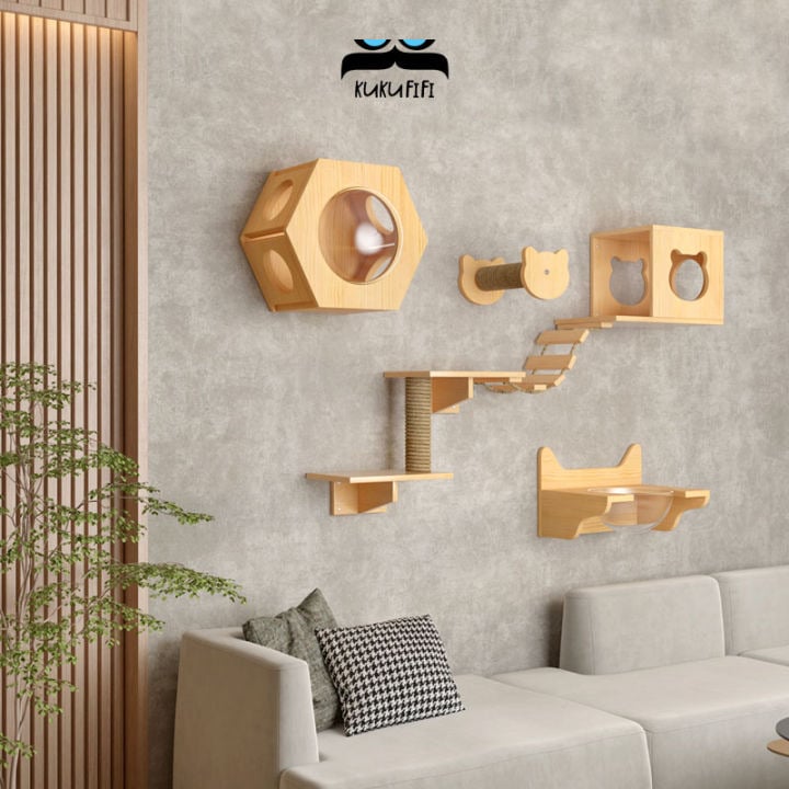 Cat Wall Mounting Shelves - Image 1