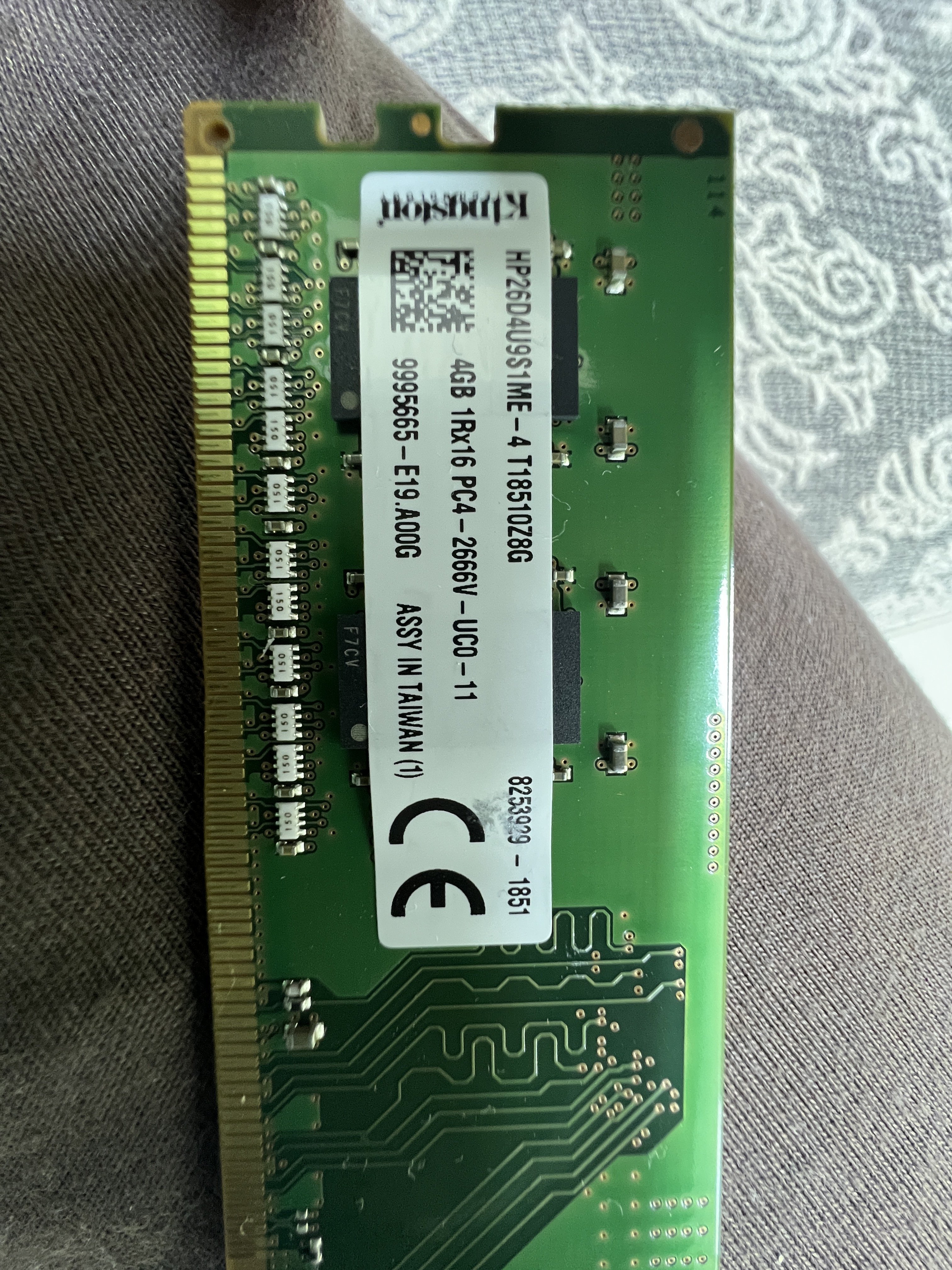 Kingston DDR4 - 4GB RAM  - Image 2