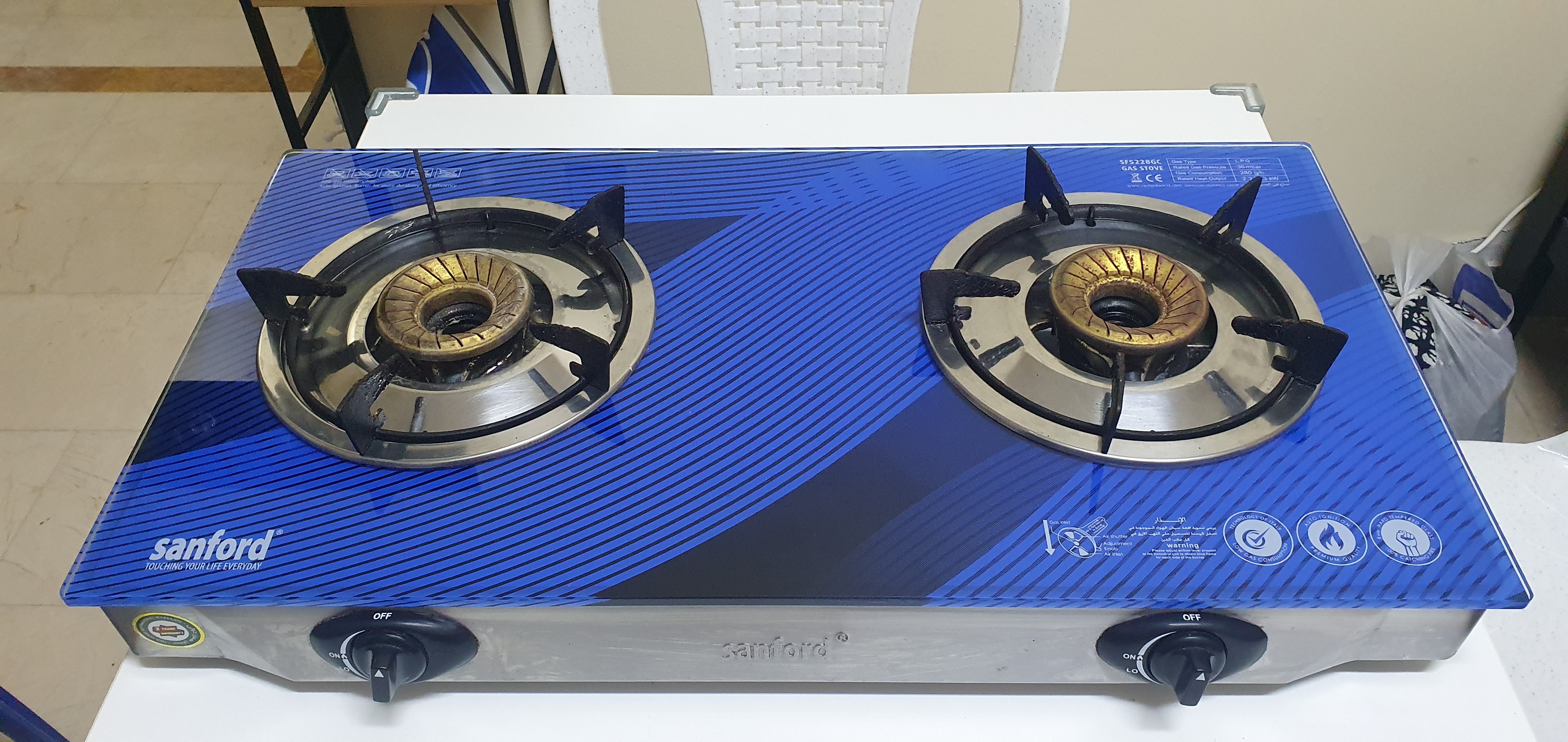 Sanford Gas Stove - 2 Burner - Image 2