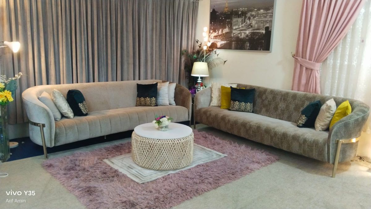 Brended sofa set for sell good condtion call or what's app-  71532454 - Image 7