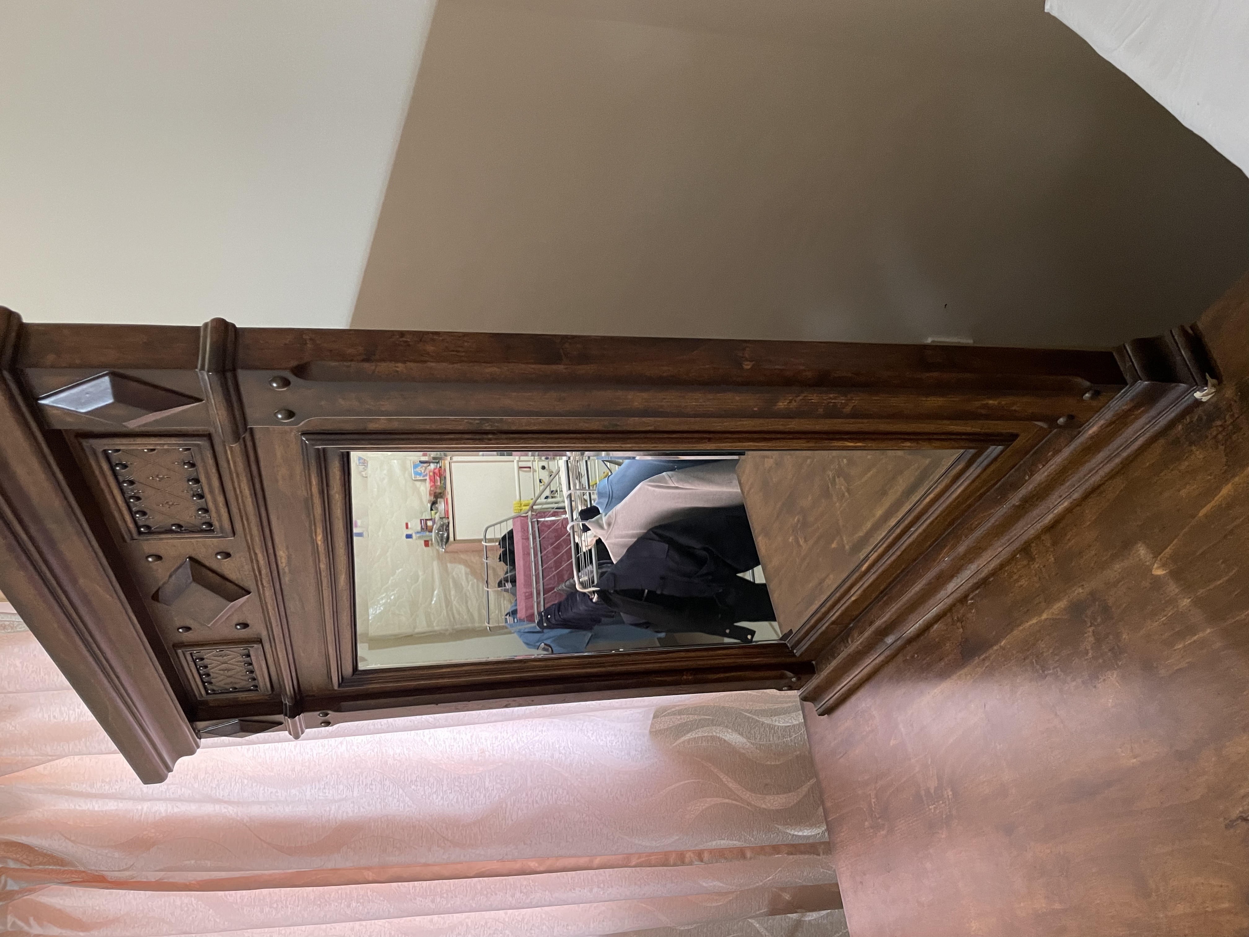 Original Wood Dressing Table - Heavy  - Image 10