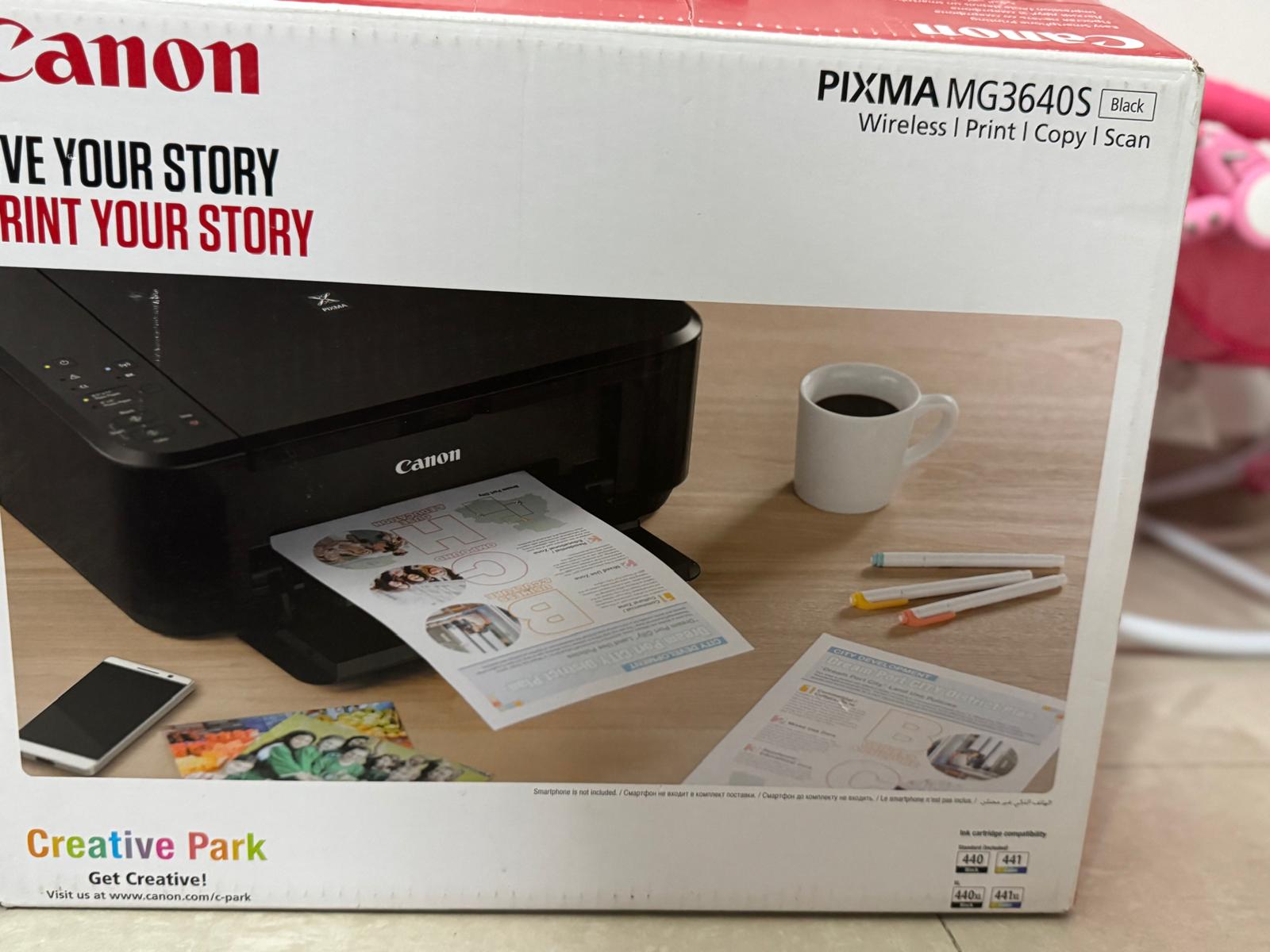 Canon Pixma MG3640S printer - Image 1