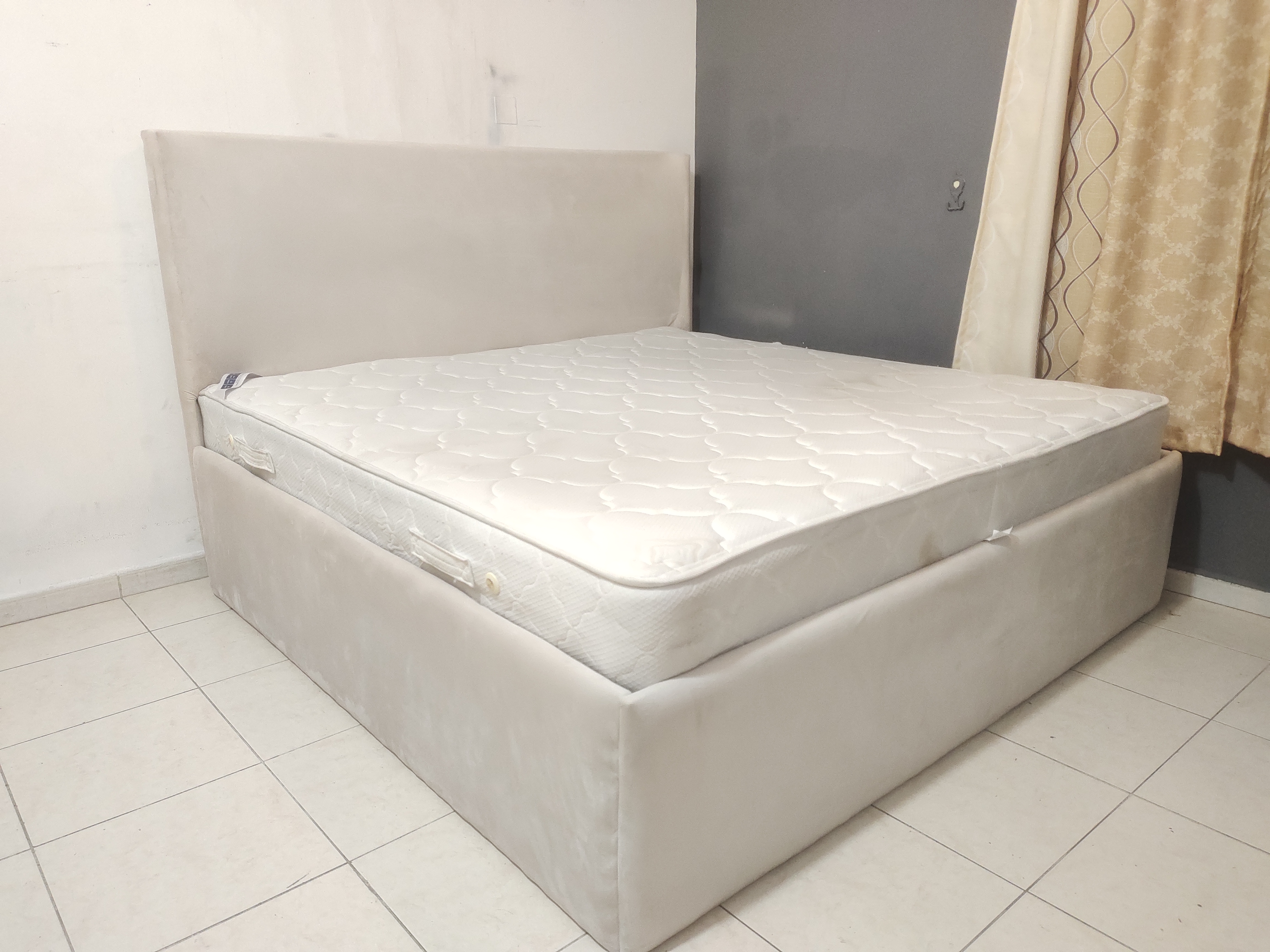King size bed with mattress for sale  - Image 3