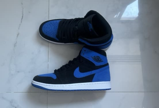 (BRAND NEW) Jordan 1 Retro High OG Royal Reimagined - Image 2