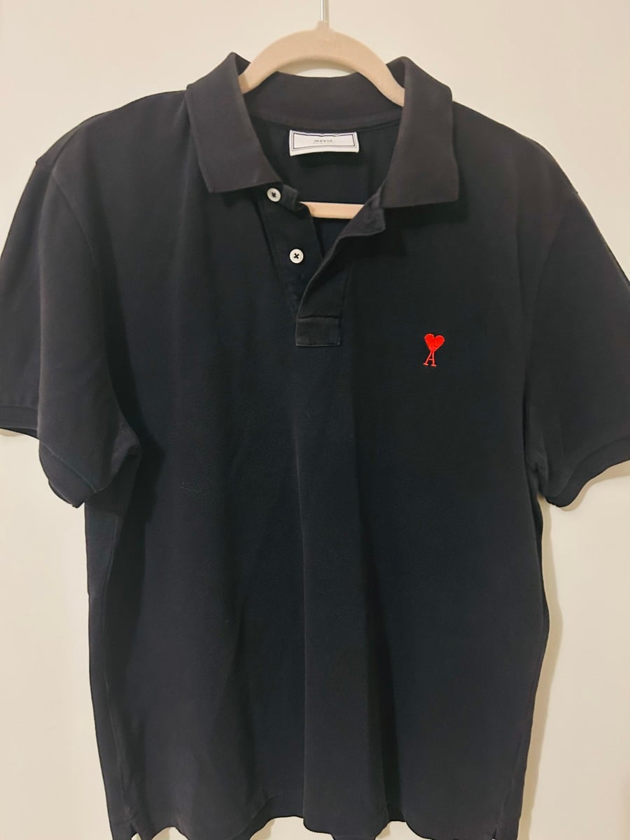Ami Paris men’s polo shirt - Image 3