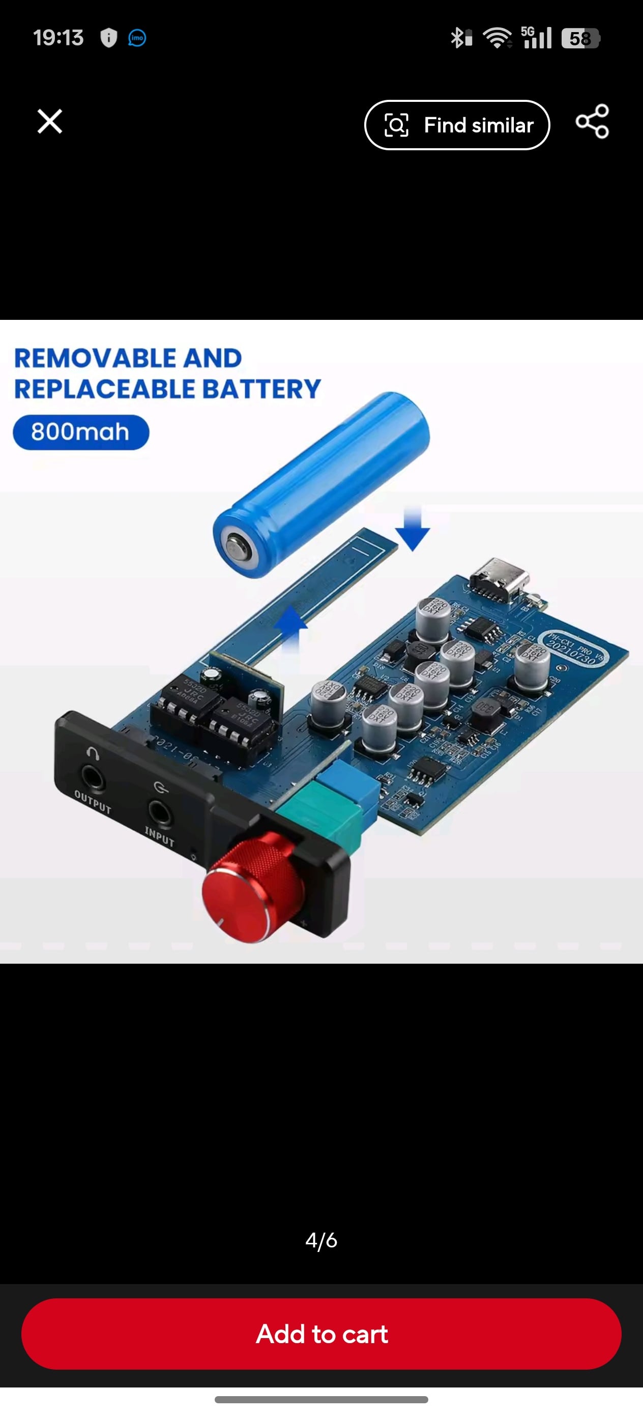 AIYIMA H1 Portable headphone amplifier - Image 4