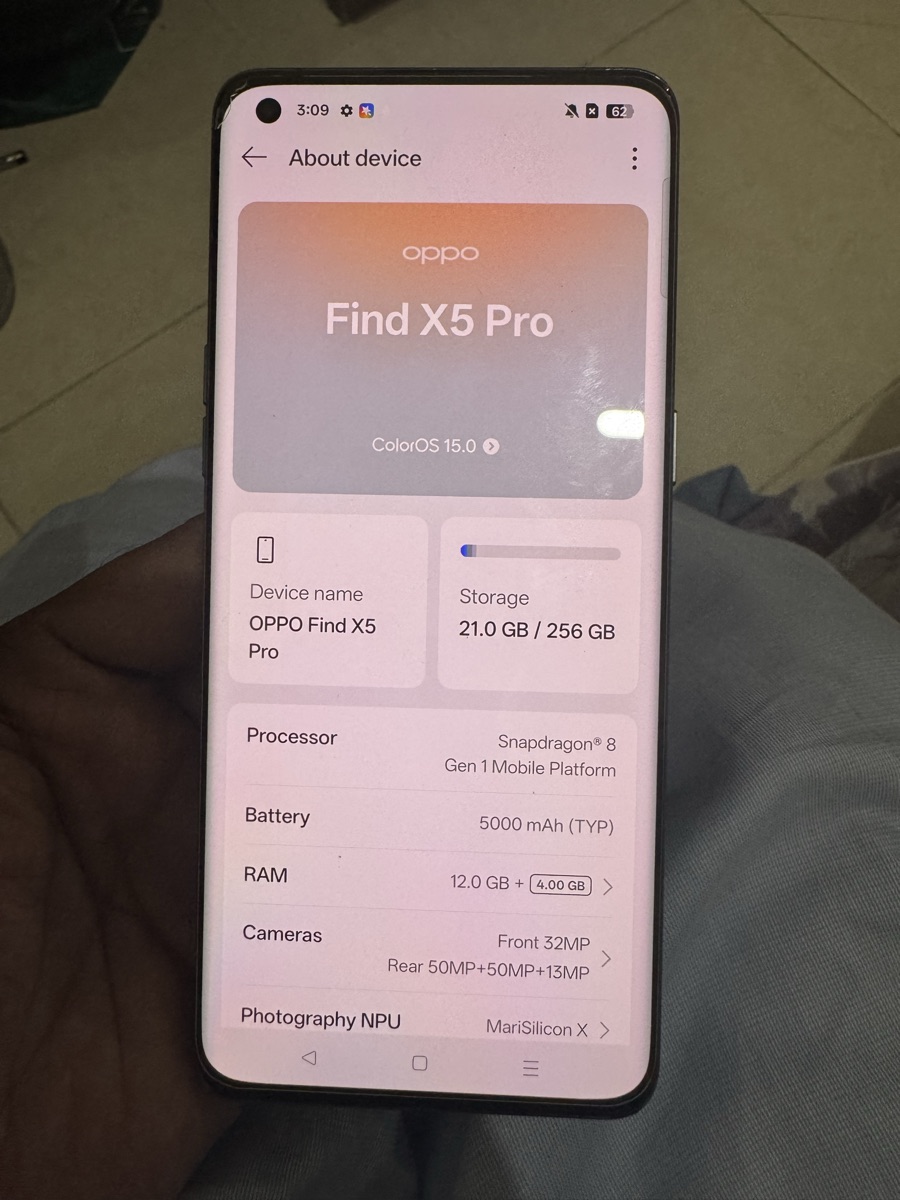 X5 pro 256 gb 12 ram - Image 4