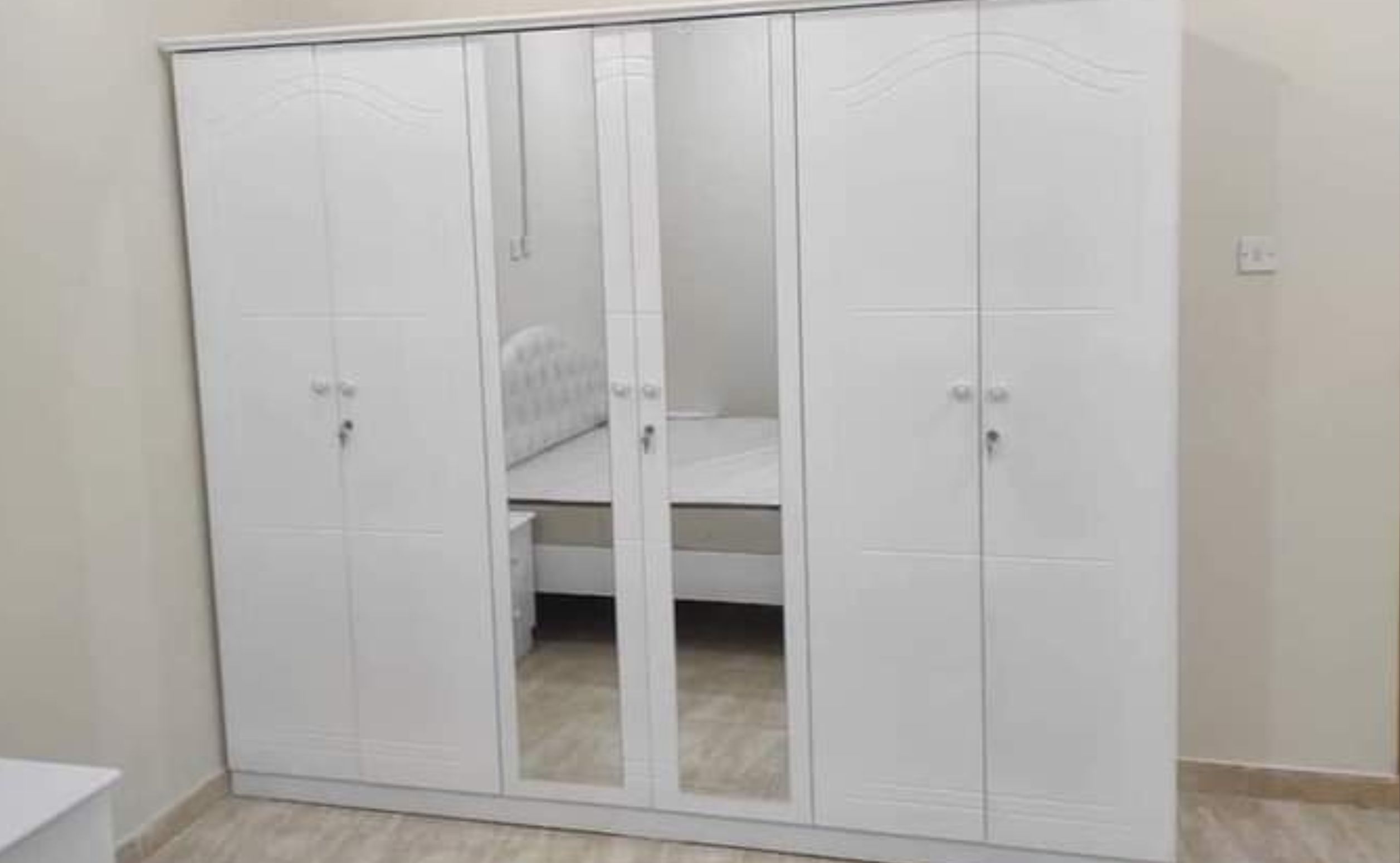 6 Door wooden wardrobe.Local made.Whatsapp 55352383 - Image 13