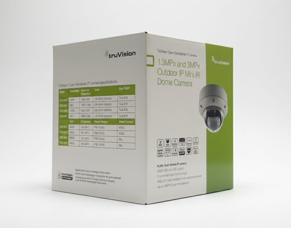 TruVision Mini IR Dome Camera for Outdoor CCTV (1.3MPX & 3MPX) - Image 5