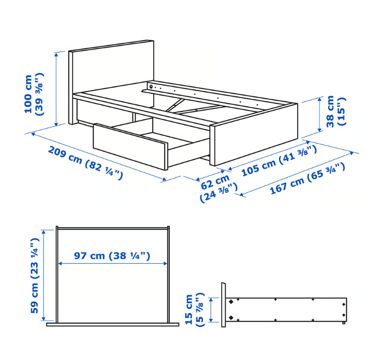IKEA HEMNES Daybed + 2 Mattresses – Good Condition - Image 2
