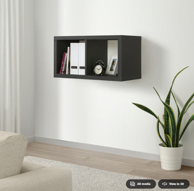 RUSH SALE!!! CONVERTIBLE CUBE WALL SHELVES FROM IKEA - Image 2