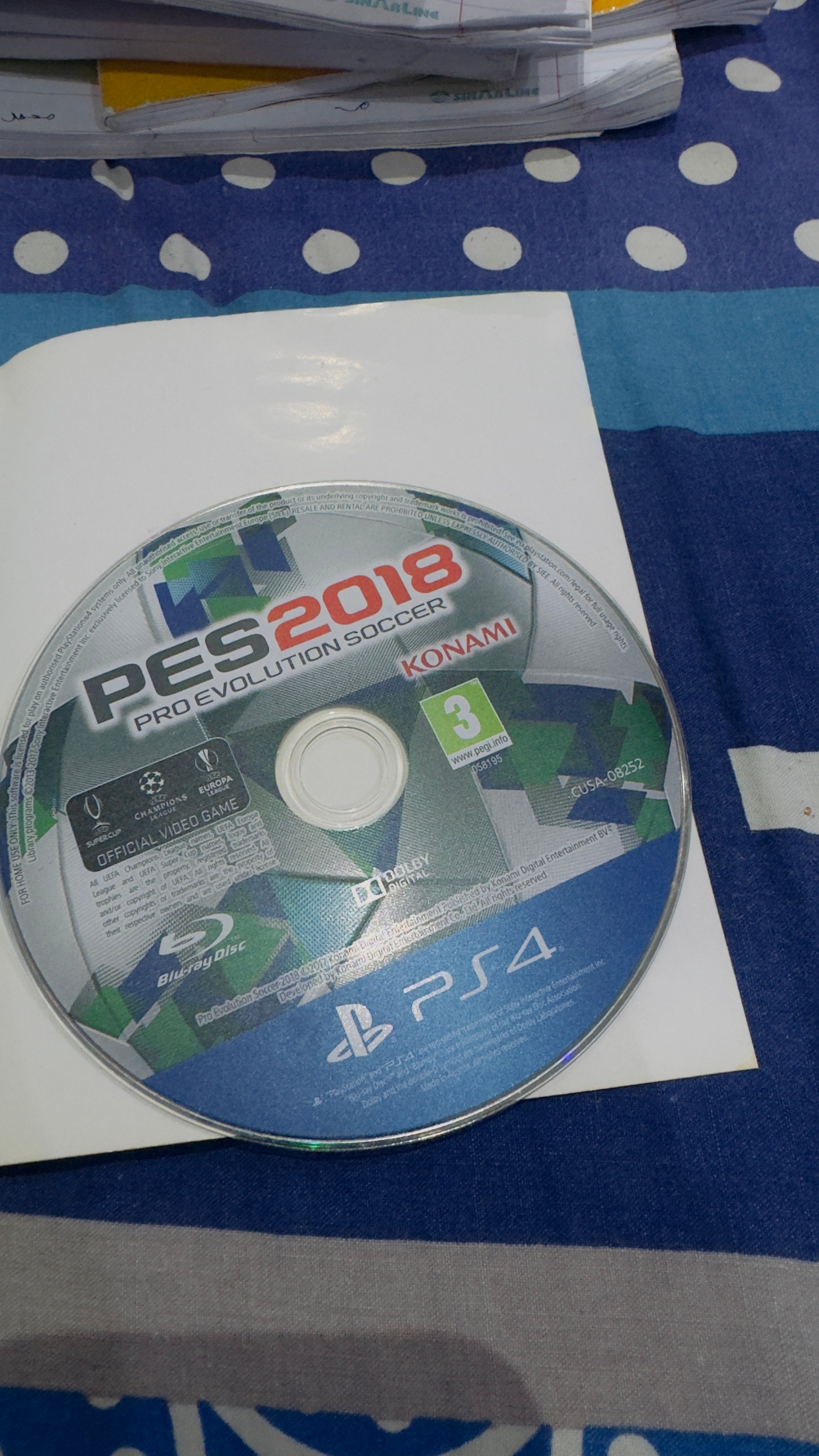 PES 2018 for sale PS4 - Image 1