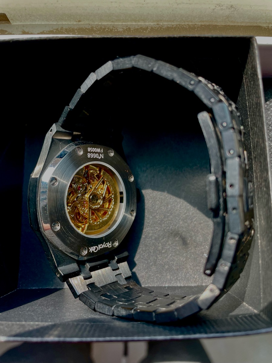 Audemars Piguet Royal Oak Ceramic Skeleton (First Copy) - Image 2