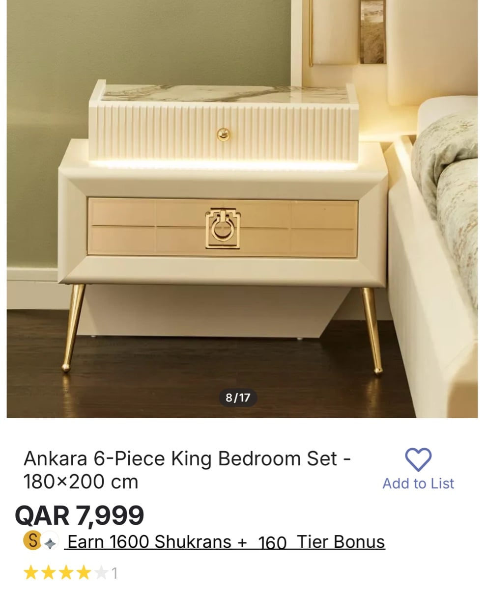 Bedroom set by home center perfect condition - Image 4
