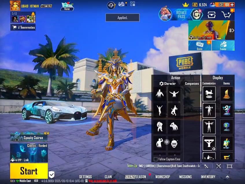MD'S STORE/PUBG ACC/F2F POSSIBLE/LOBBY MEET POSSIBLE 60,000 QAR/16,500 $ ALSO RENT POSSIBLE - Image 5
