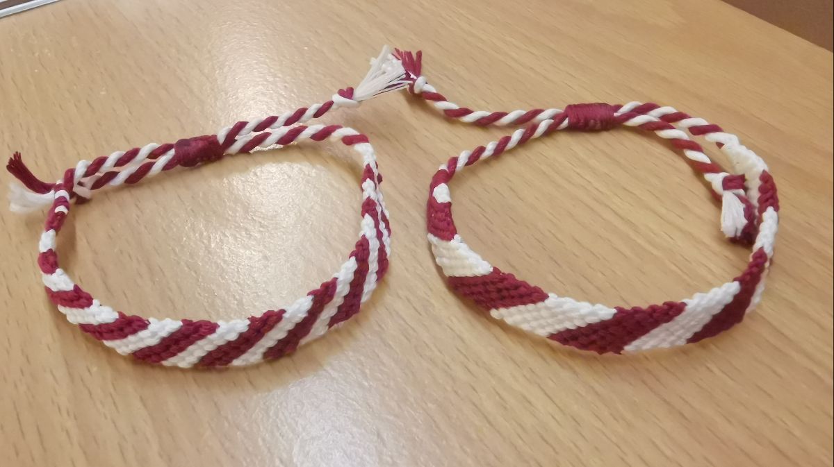 Qatar National Day Wristband Handmade - Image 12