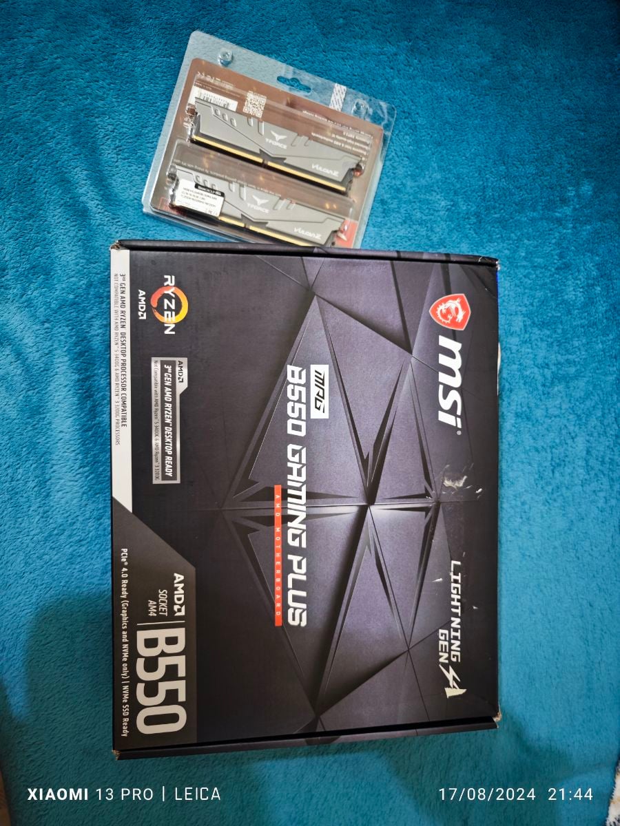MSI mpg B550 Gaming Plus AMA 4 socket - Image 1