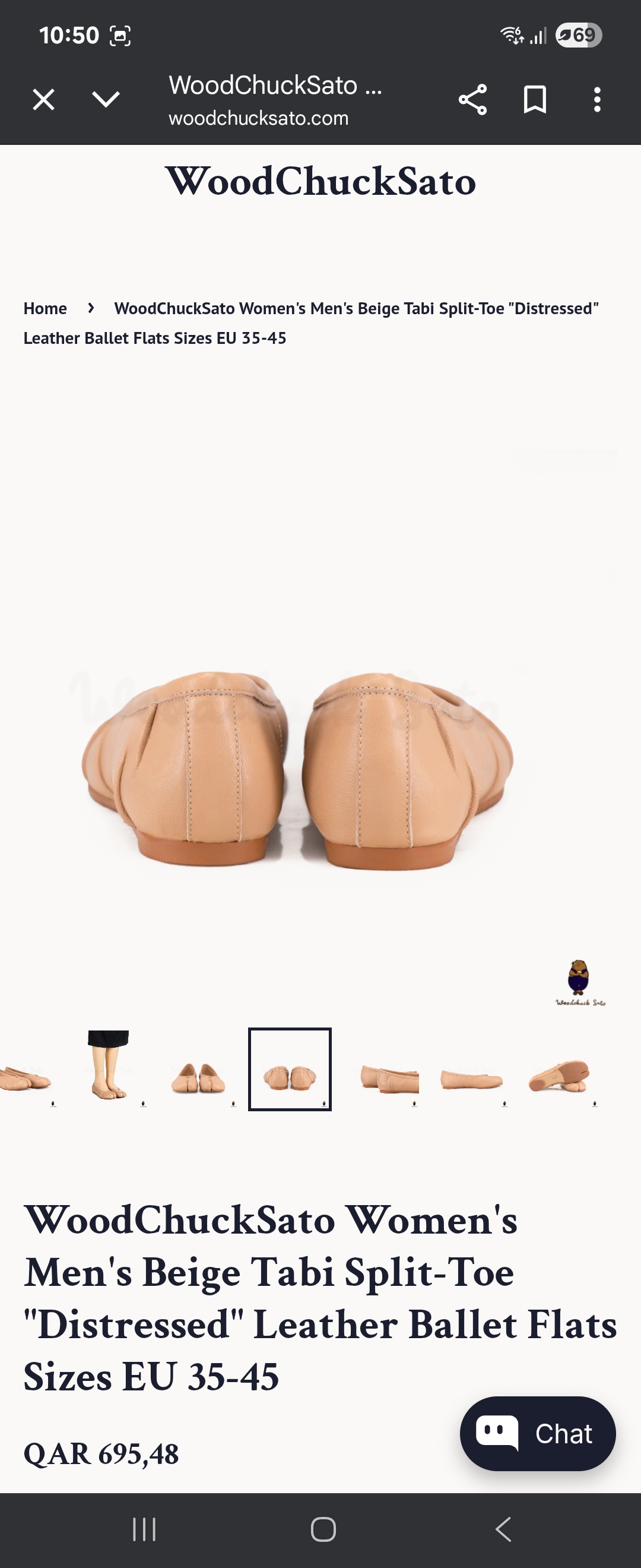 Tabi Leather shoes - Image 8