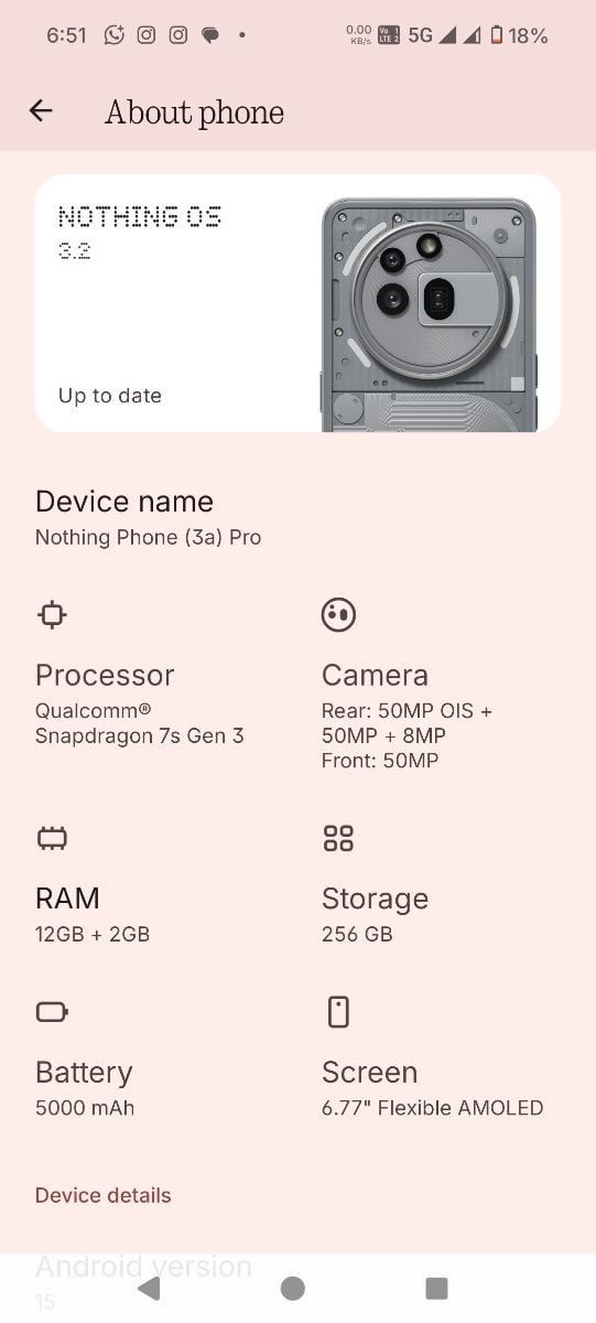 NOTHING 3A PRO. - Image 2