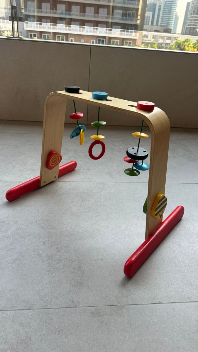 Wooden baby play gym - Image 1