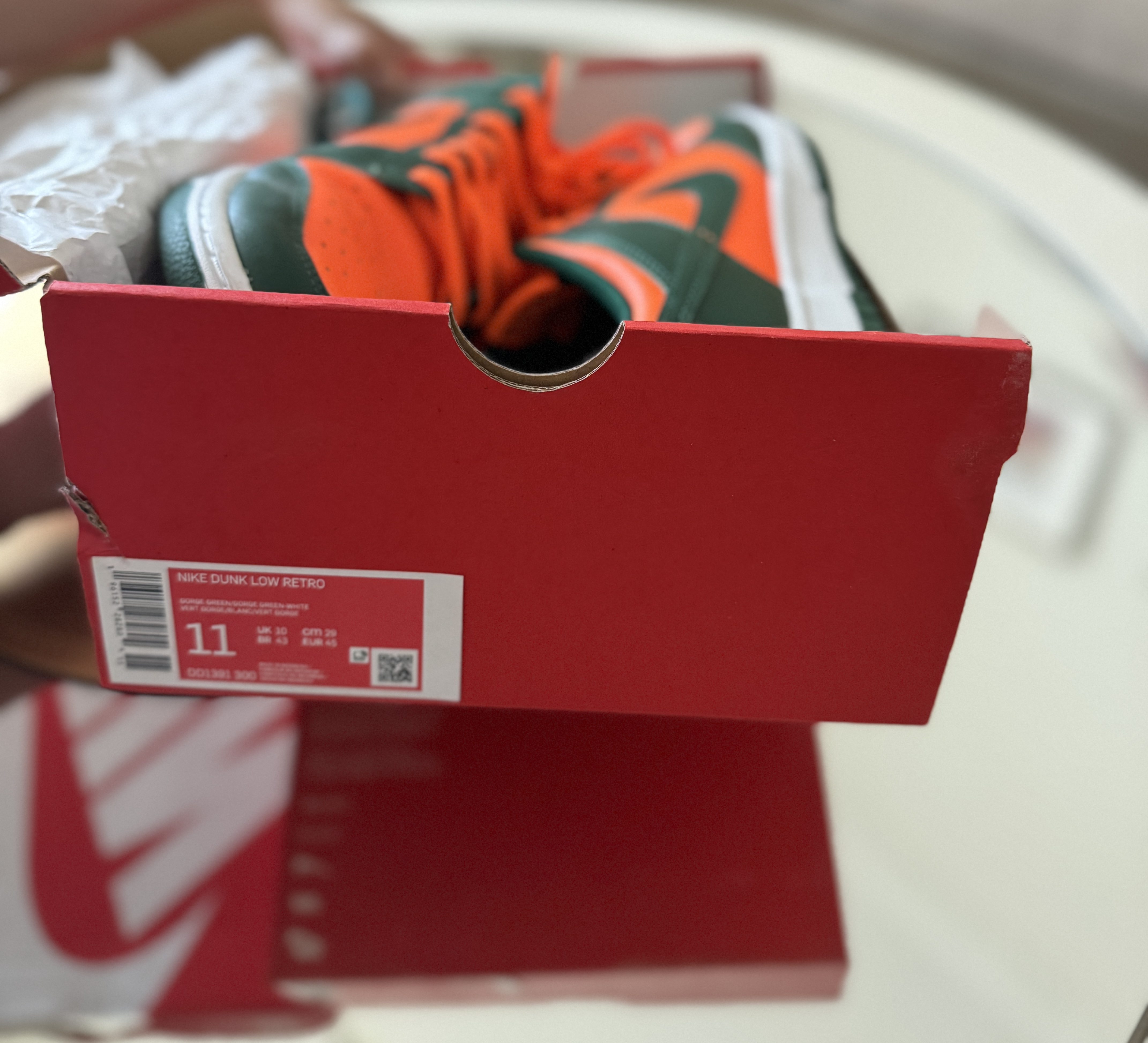 Nike Miami Hurricanes Sneakers - Image 3