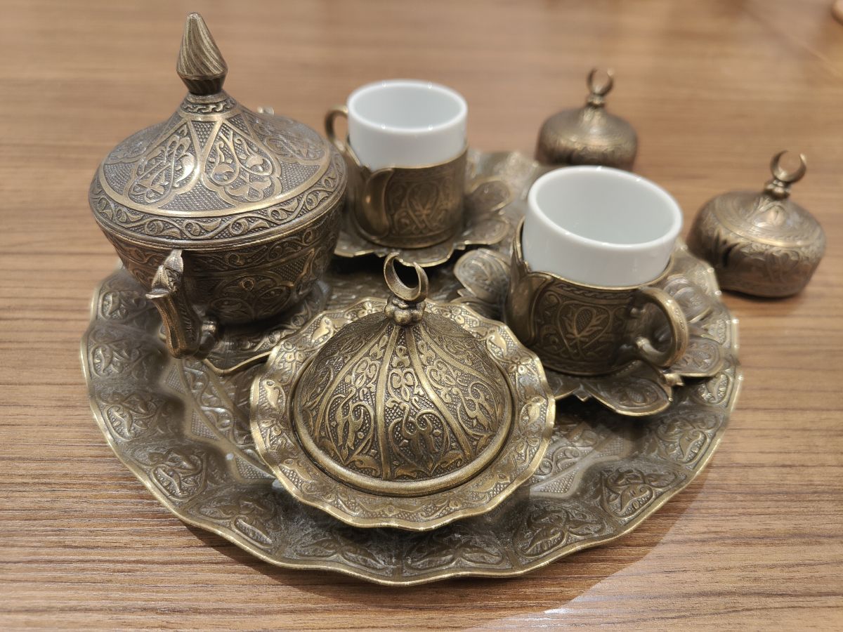 Ottoman Style Coffee Set - Image 2