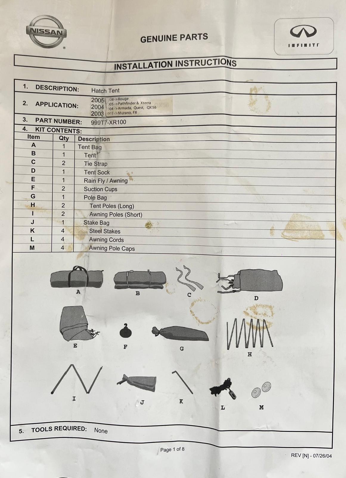 Hatch tent for 4x4 - Image 2