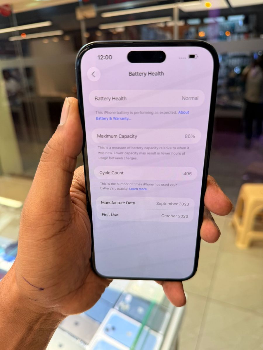 15plus black 128gb - Image 1
