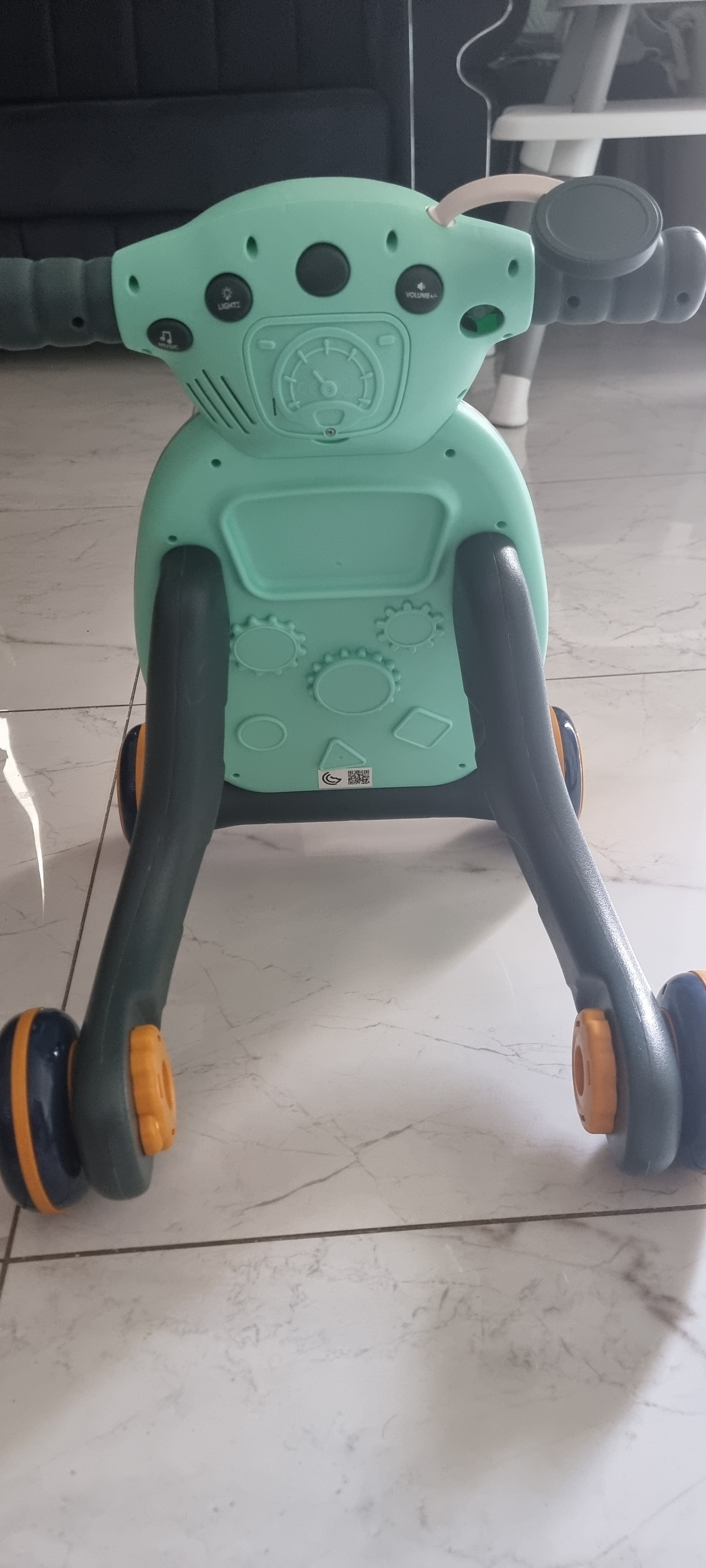 Musical baby walker **BARELY USED **  - Image 2
