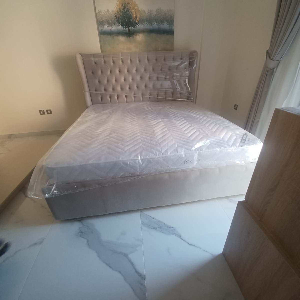 Brand new bed for sale QR 1300 all colors I have - Image 7