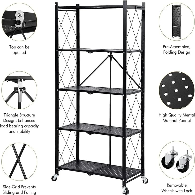 Foldable Kitchen Racks - Image 4
