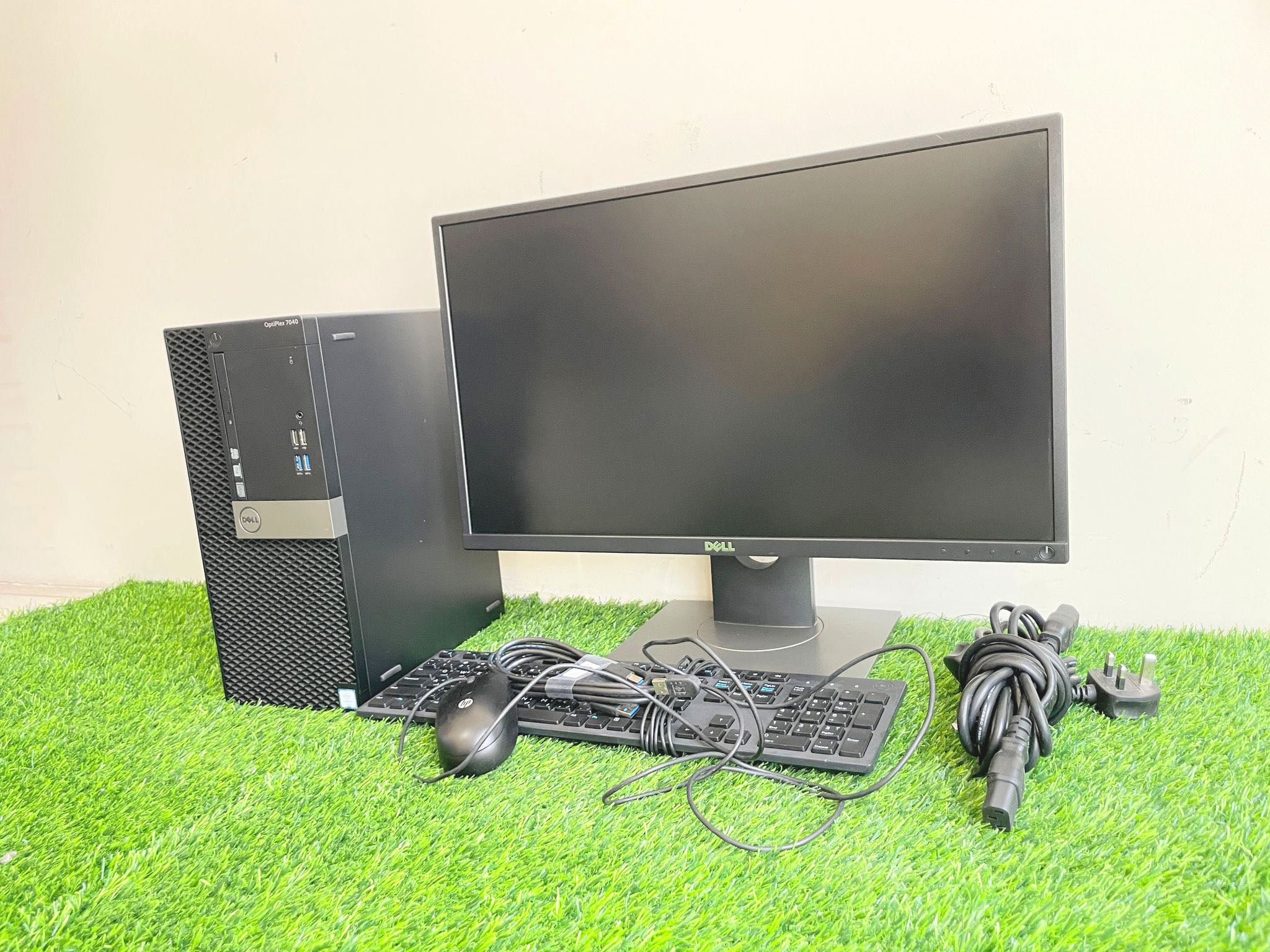 DELL OPT 7040-i7-6th Gen-8GB RAM-256GB SSD-500GB HDD-22"inch Monitor(33176355) - Image 2